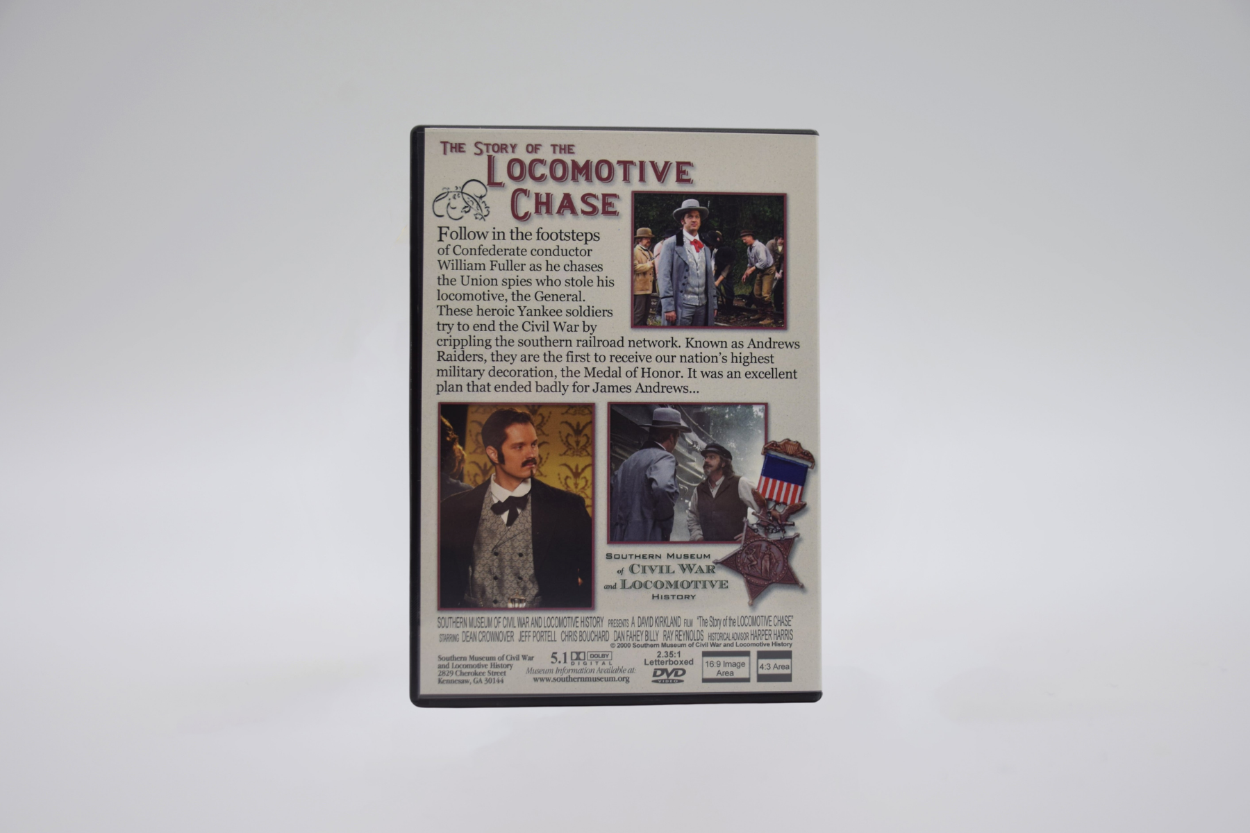 The Story of the Locomotive Chase DVD | General Emporium
